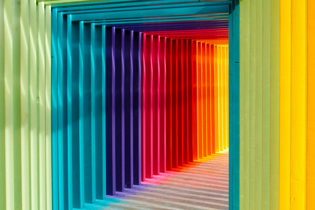 Palette de couleurs vibrante — colorimétrie personnelle