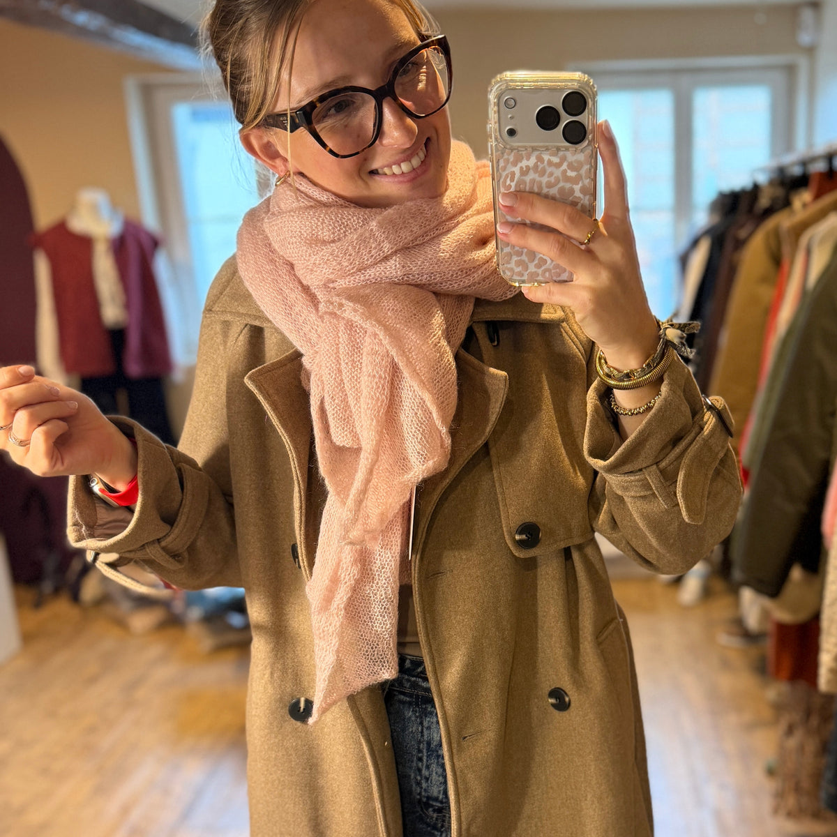 Écharpes en mohair