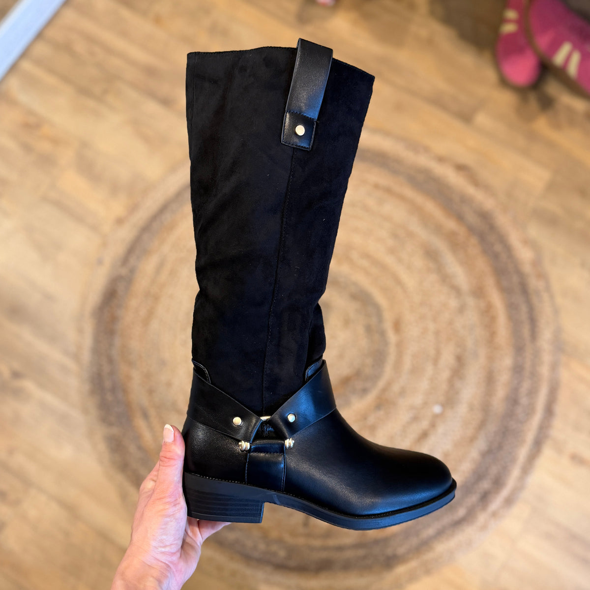 Bottes cavalières noires