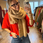 Grosse écharpe en mohair
