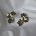 Boucles d'oreille - Fleur et perle — vue principale