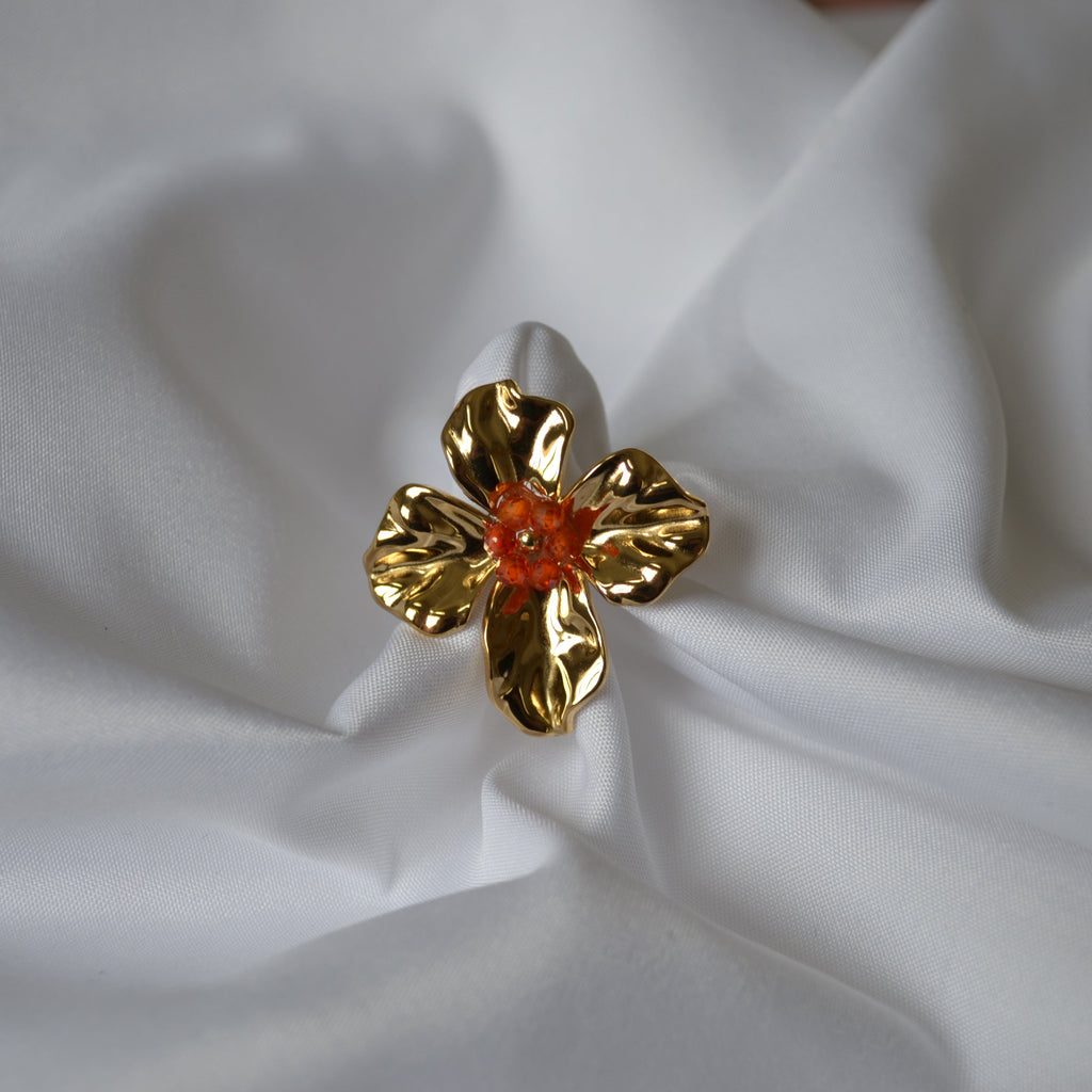 Bague Fleur — vue 2