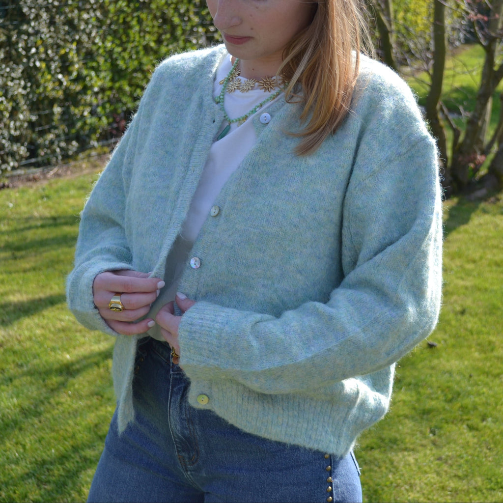 Gilet Louise vert — Vert