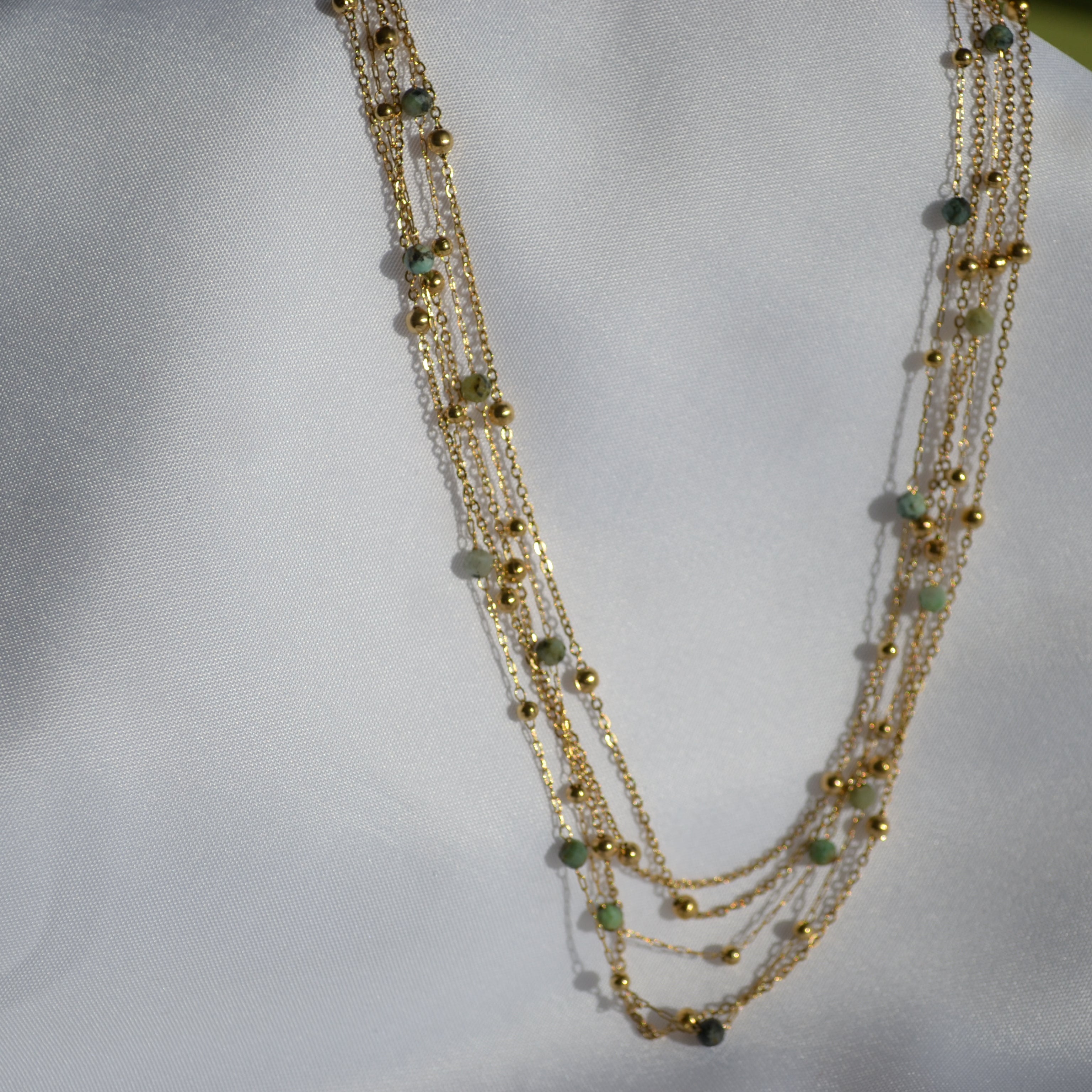 Collier - multirangs — vue principale