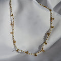 Collier - Blanc et doré — vue principale