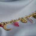 Bracelet à pendentif - Rose — vue principale