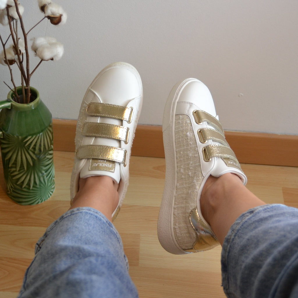 Baskets dorés