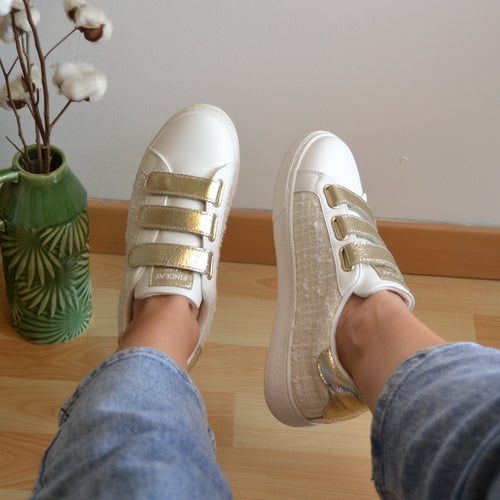 Baskets dorés