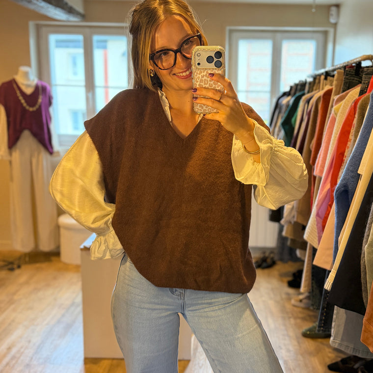 Pull Soline en Baby Alpaga
