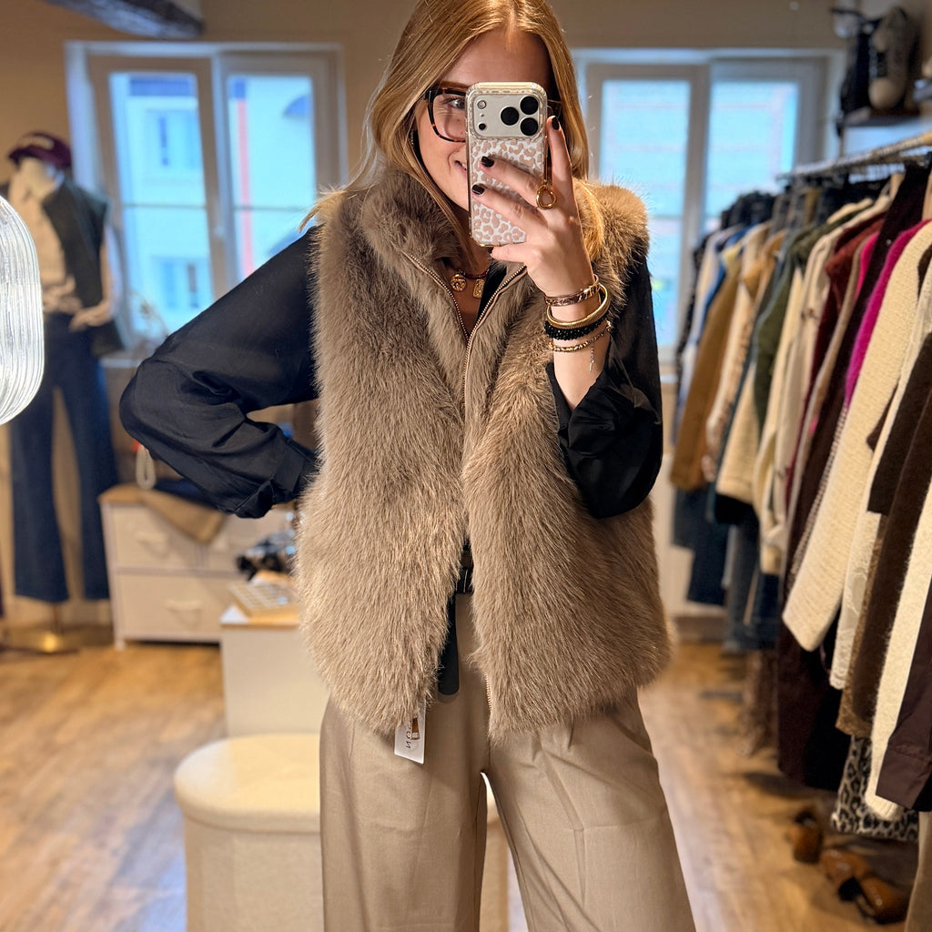 Veste sans manche Abby