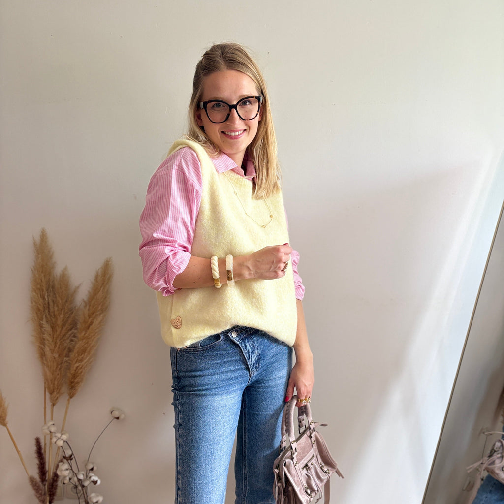 Pull Anna Jaune