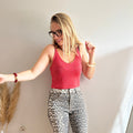 Top Roxane Rouge