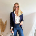 Veste blazer Iris Bleu