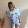 T shirt Camille Bleu