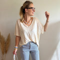 T-shirt en lin Maëlle