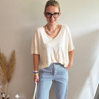 T-shirt en lin Maëlle
