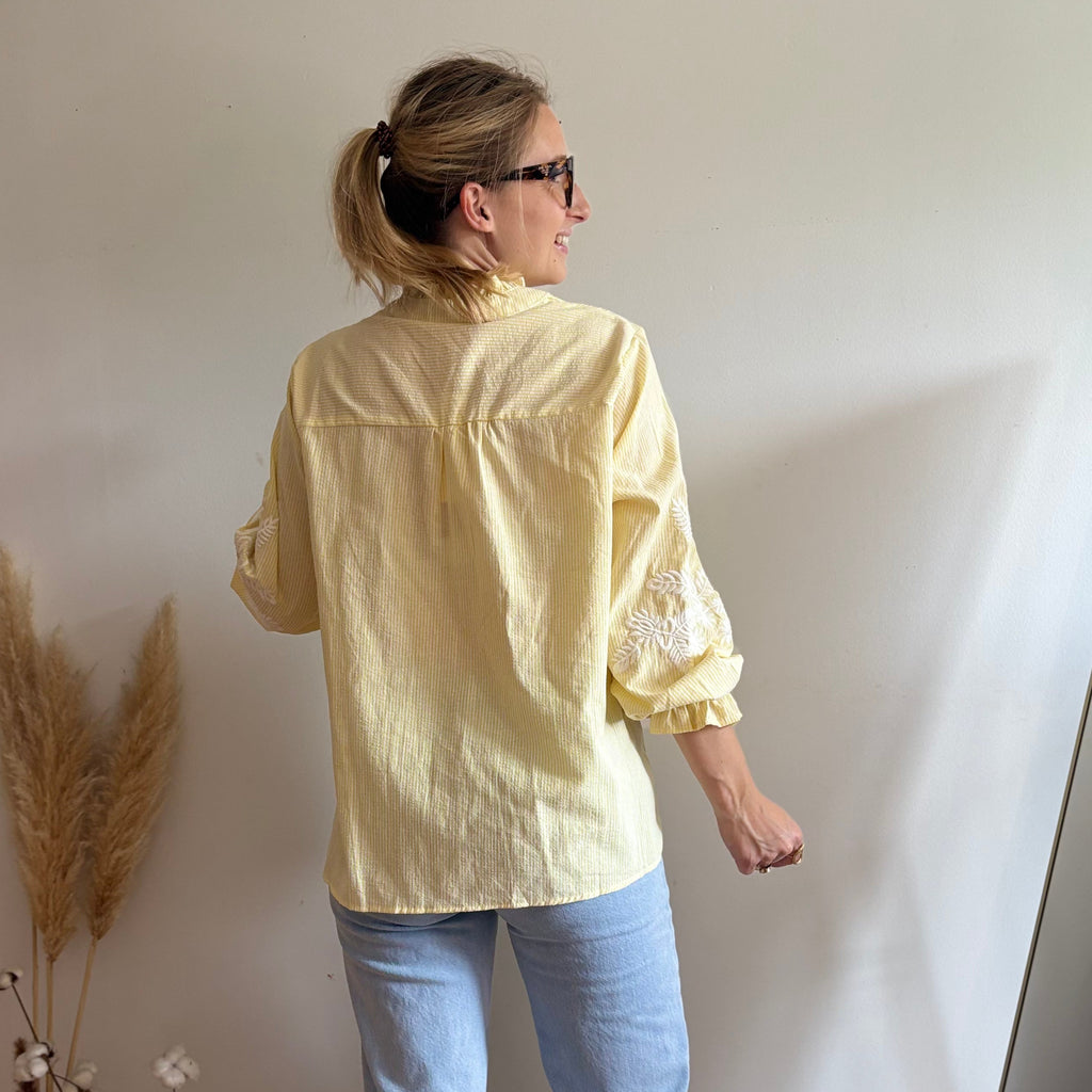 Chemise Agathe Jaune