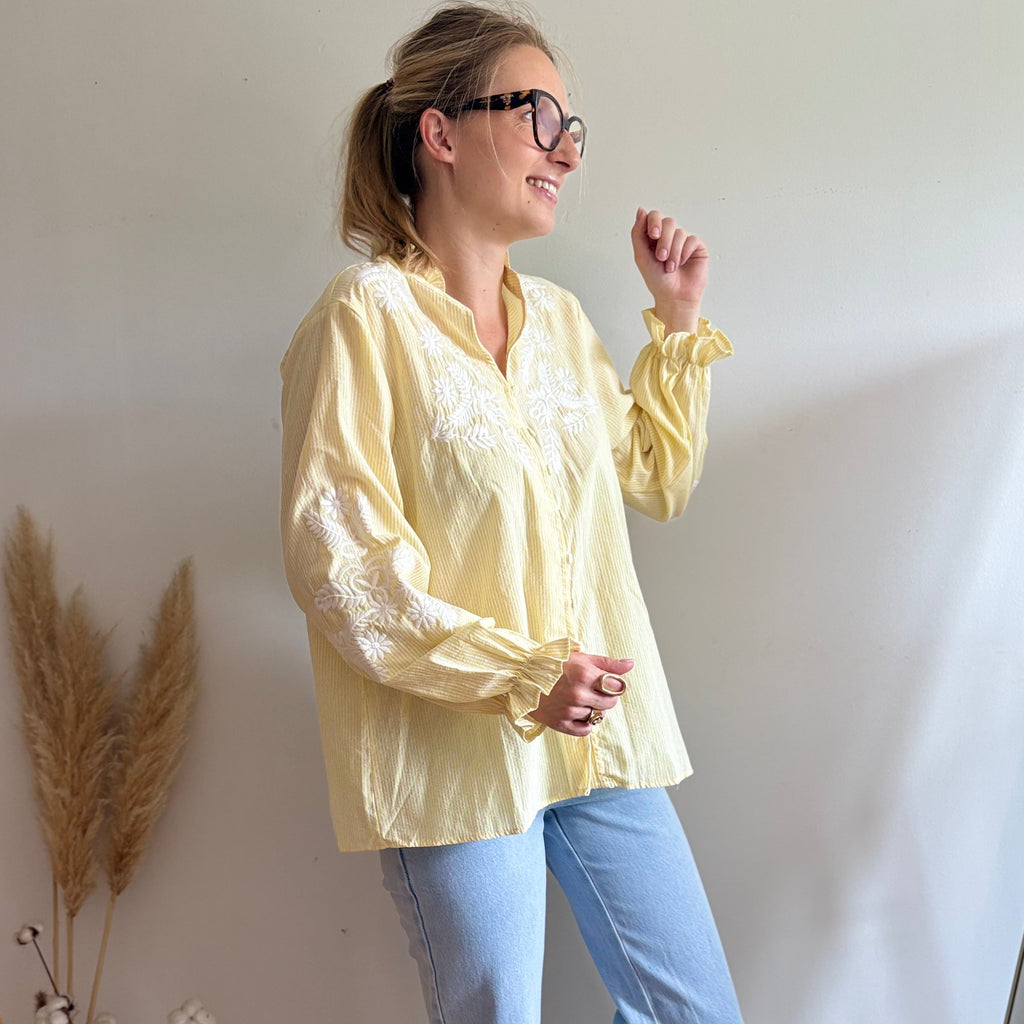 Chemise Agathe Jaune