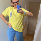 T-shirt Camille Jaune