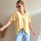 T-shirt en lin Maëlle