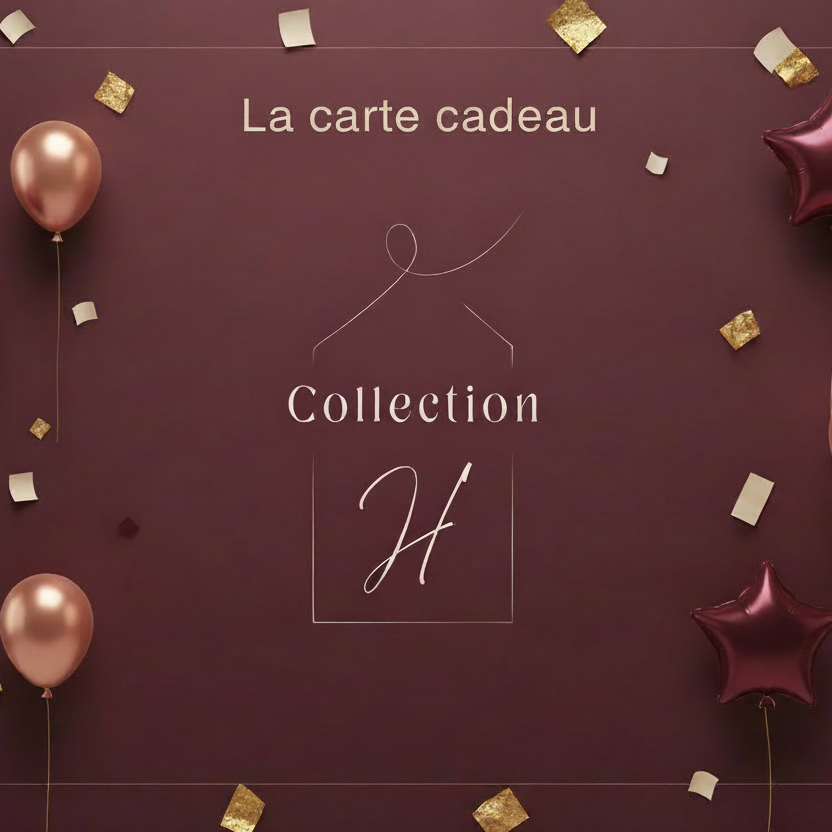 Carte cadeau papier Collection H. — 20€